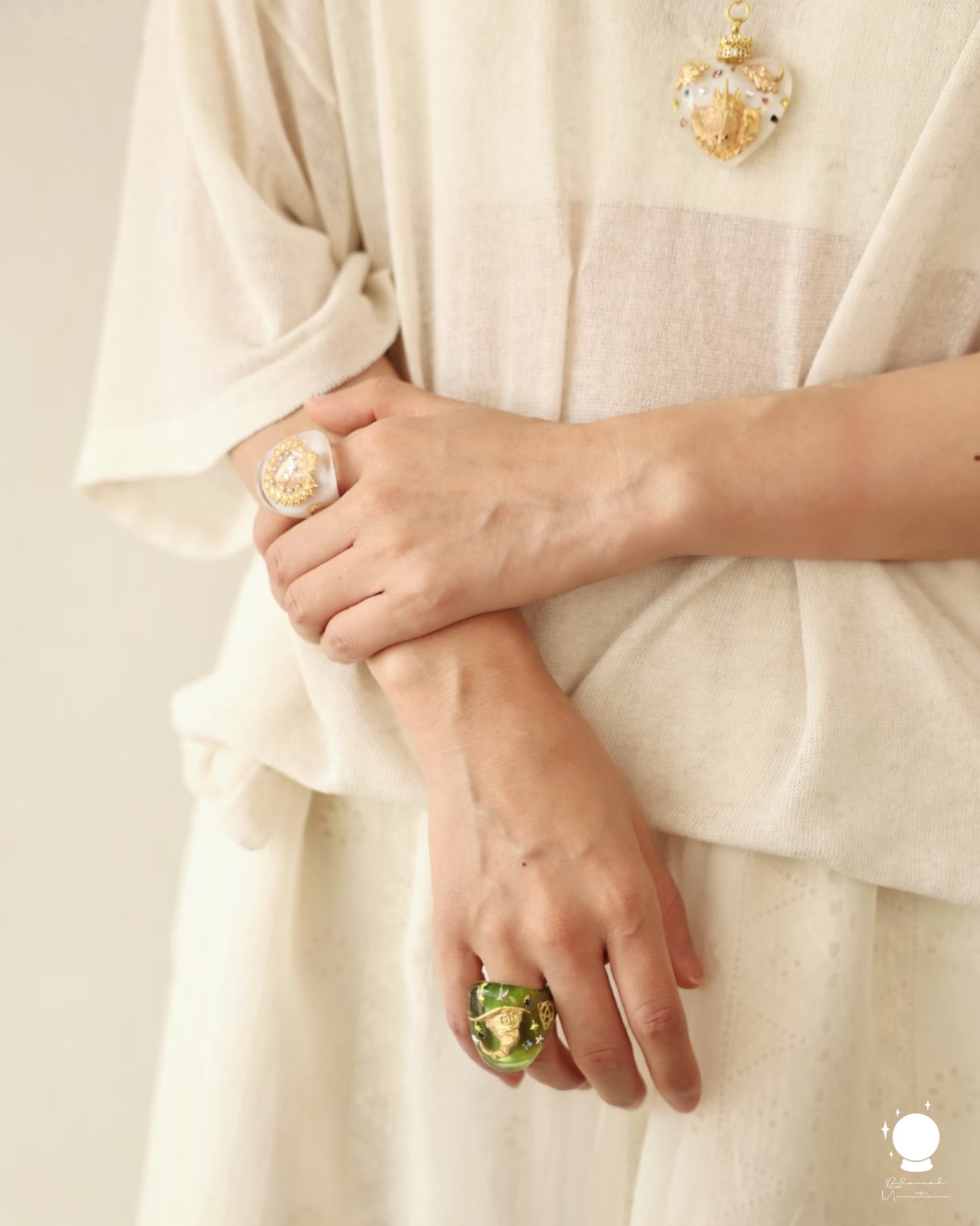 Baroque Witch Hat Ring