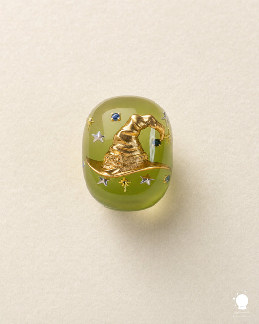 Baroque Witch Hat Ring